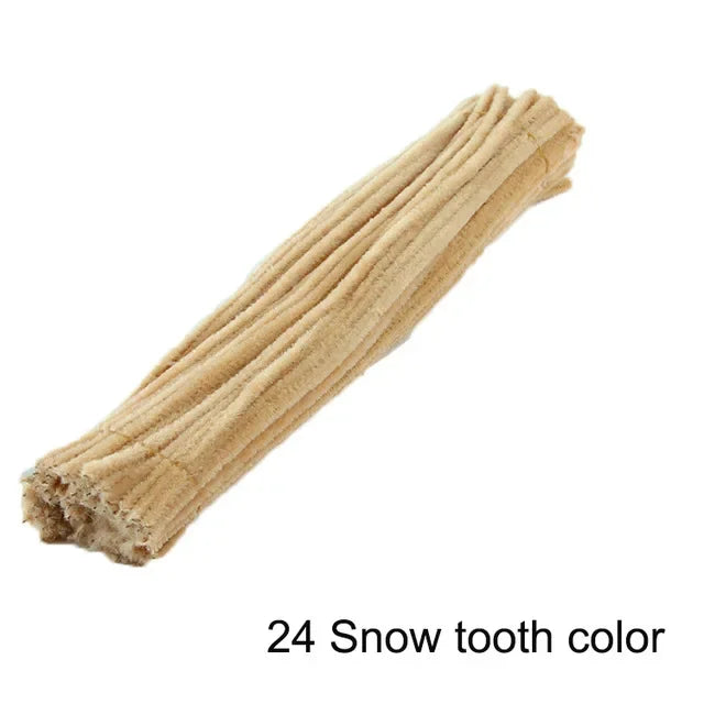 Buy The Best By Artsulli - Art is Long Life Short - 50pcs Chenille Stems Pipe Cleaners Kids Plush Stick Children’s Educational Toys