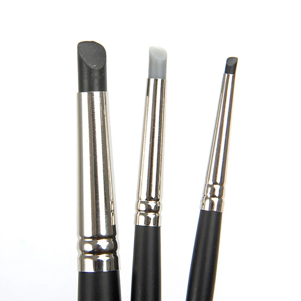 Buy The Best By Artsulli - Art is Long Life Short - 5pcs Silicone Brush Diy Nail Tools Color Shapers Paint Brushes Clay Sculpture Shaping