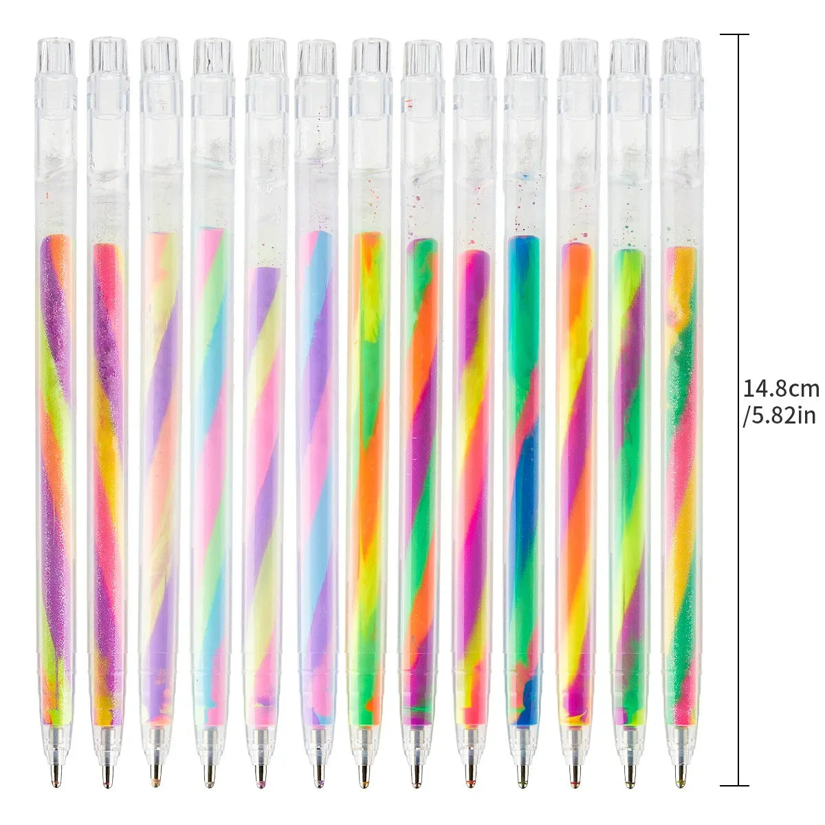 Buy The Best By Artsulli - Art is Long Life Short - 6/18 Colors Dreamy Rainbow Color Changing Gel Pens Set of 1.0mm NIB for Kids Adults