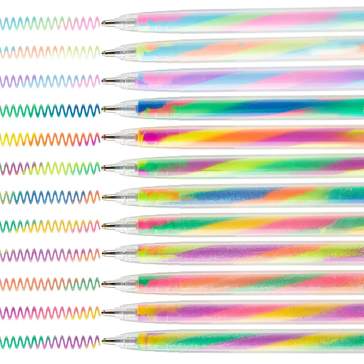 Buy The Best By Artsulli - Art is Long Life Short - 6/18 Colors Dreamy Rainbow Color Changing Gel Pens Set of 1.0mm NIB for Kids Adults