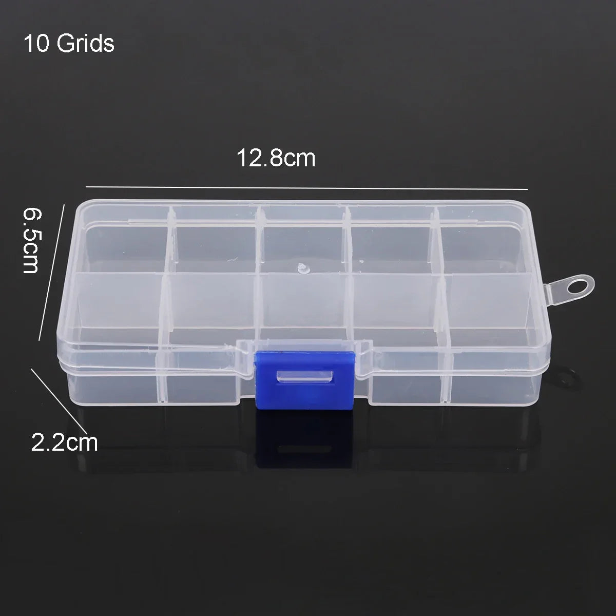 Buy The Best By Artsulli - Art is Long Life Short - 6-24 Compartments Plastic Storage Box Organizer Jewelry Container with Dividers