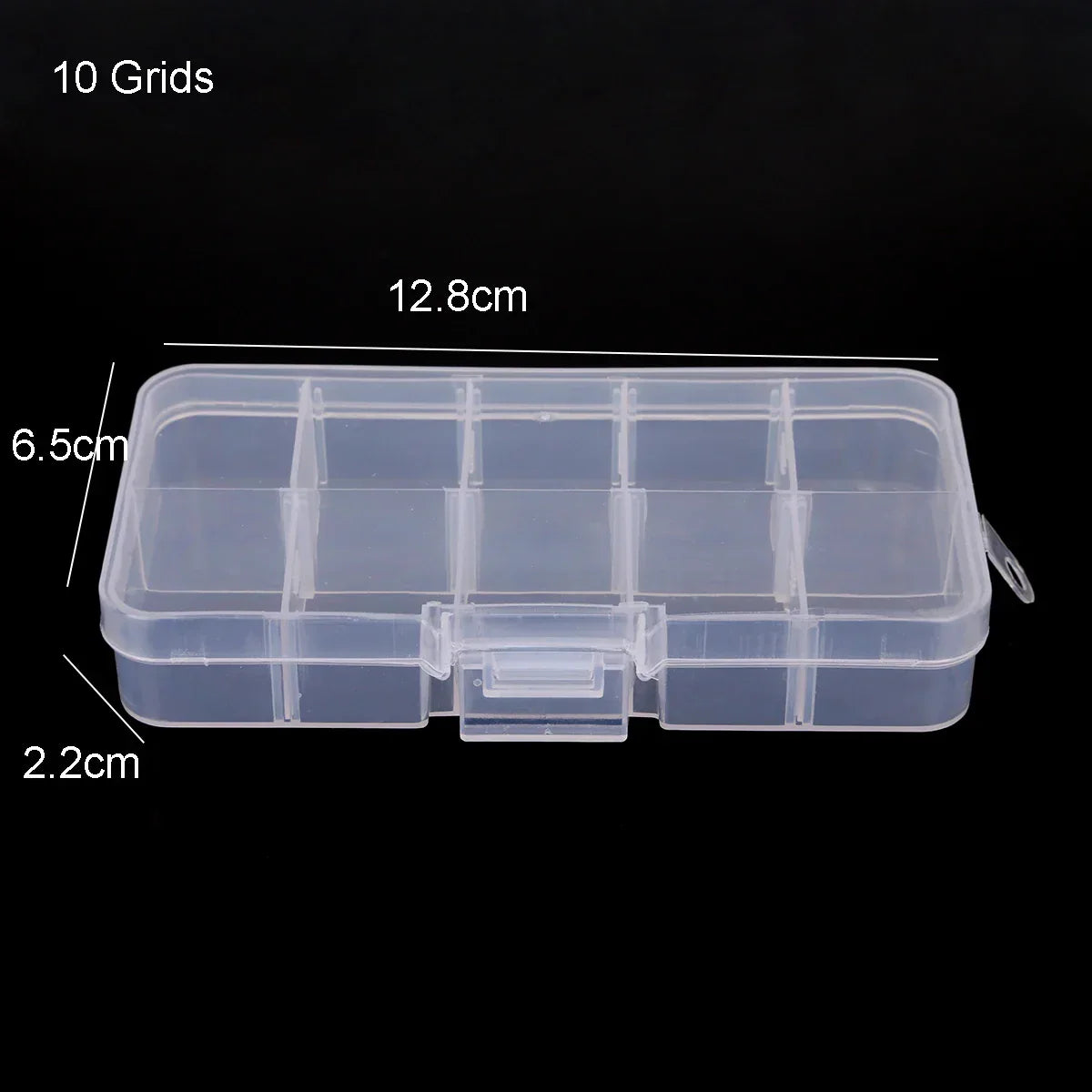 Buy The Best By Artsulli - Art is Long Life Short - 6-24 Compartments Plastic Storage Box Organizer Jewelry Container with Dividers