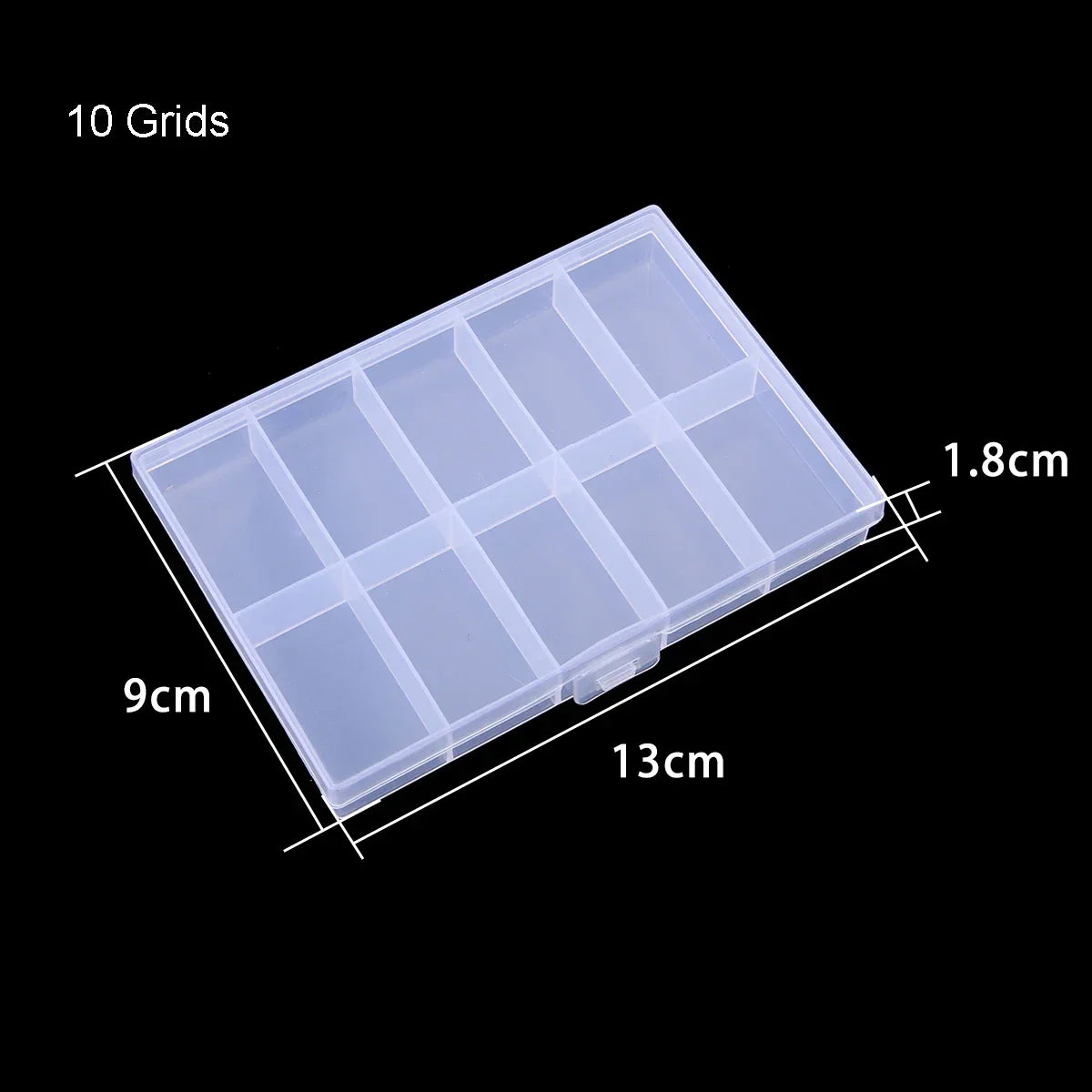 Buy The Best By Artsulli - Art is Long Life Short - 6-24 Compartments Plastic Storage Box Organizer Jewelry Container with Dividers