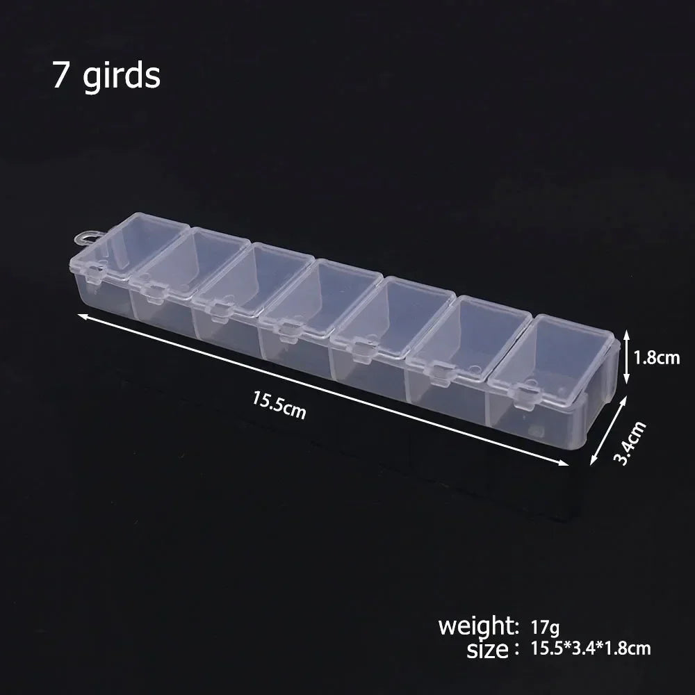 Buy The Best By Artsulli - Art is Long Life Short - 6-32 Compartments Plastic Storage Box Organizer Jewelry Container with Dividers
