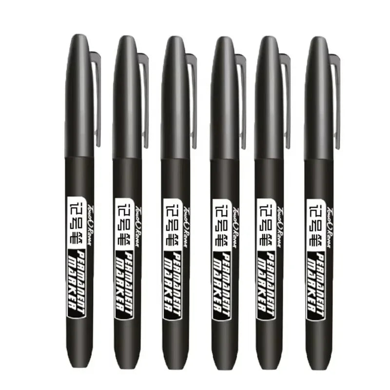 Buy The Best By Artsulli - Art is Long Life Short - 6 PCS Permanent Marker Pen Manga Drawing Markers Black Blue Red Waterproof Ink Sketch