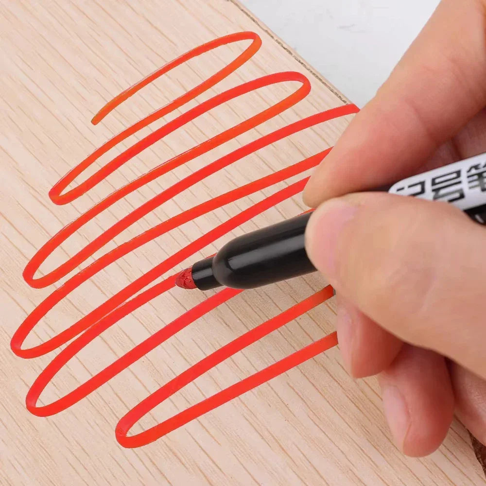 Buy The Best By Artsulli - Art is Long Life Short - 6 PCS Permanent Marker Pen Manga Drawing Markers Black Blue Red Waterproof Ink Sketch