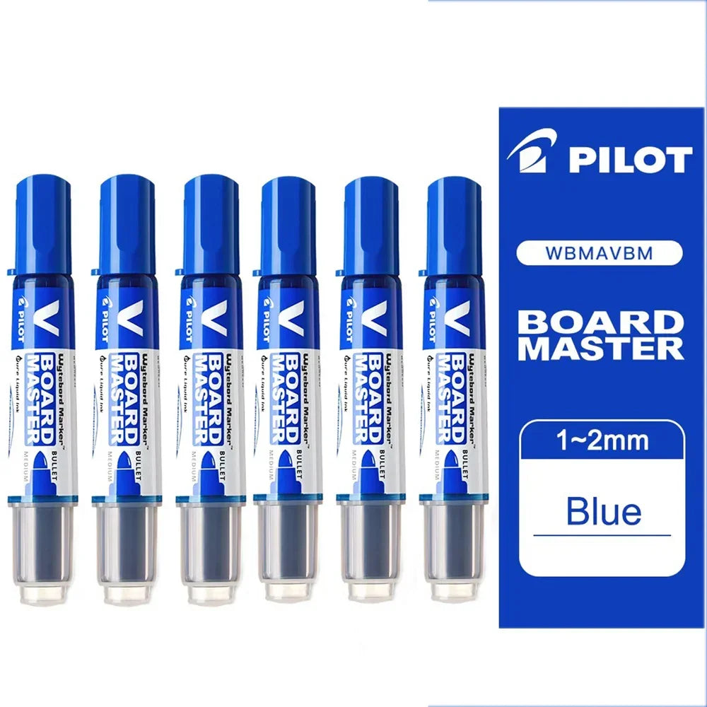 Buy The Best By Artsulli - Art is Long Life Short - 6 Pcs Pilot Whiteboard Marker Is Environmentally Friendly and Non-toxic 2.3 Mm (Medium