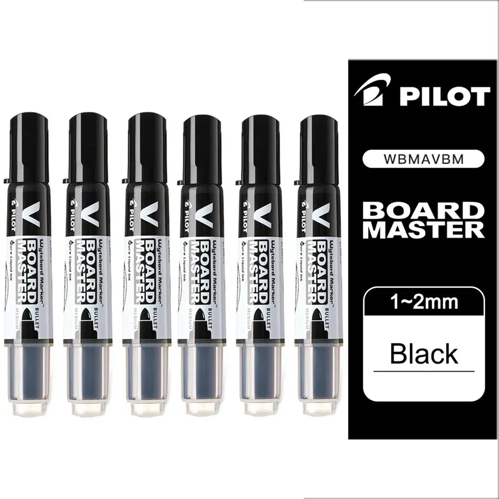 Buy The Best By Artsulli - Art is Long Life Short - 6 Pcs Pilot Whiteboard Marker Is Environmentally Friendly and Non-toxic 2.3 Mm (Medium