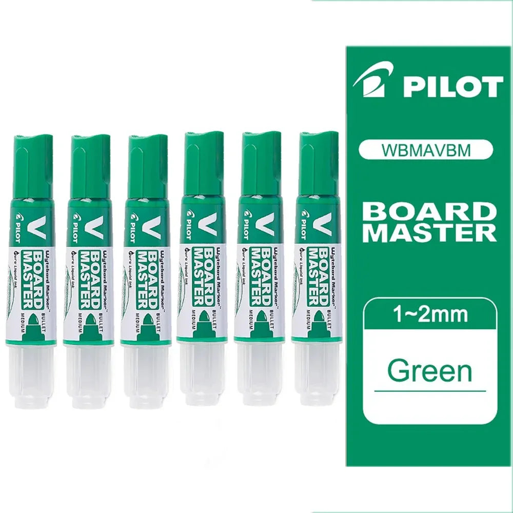 Buy The Best By Artsulli - Art is Long Life Short - 6 Pcs Pilot Whiteboard Marker Is Environmentally Friendly and Non-toxic 2.3 Mm (Medium