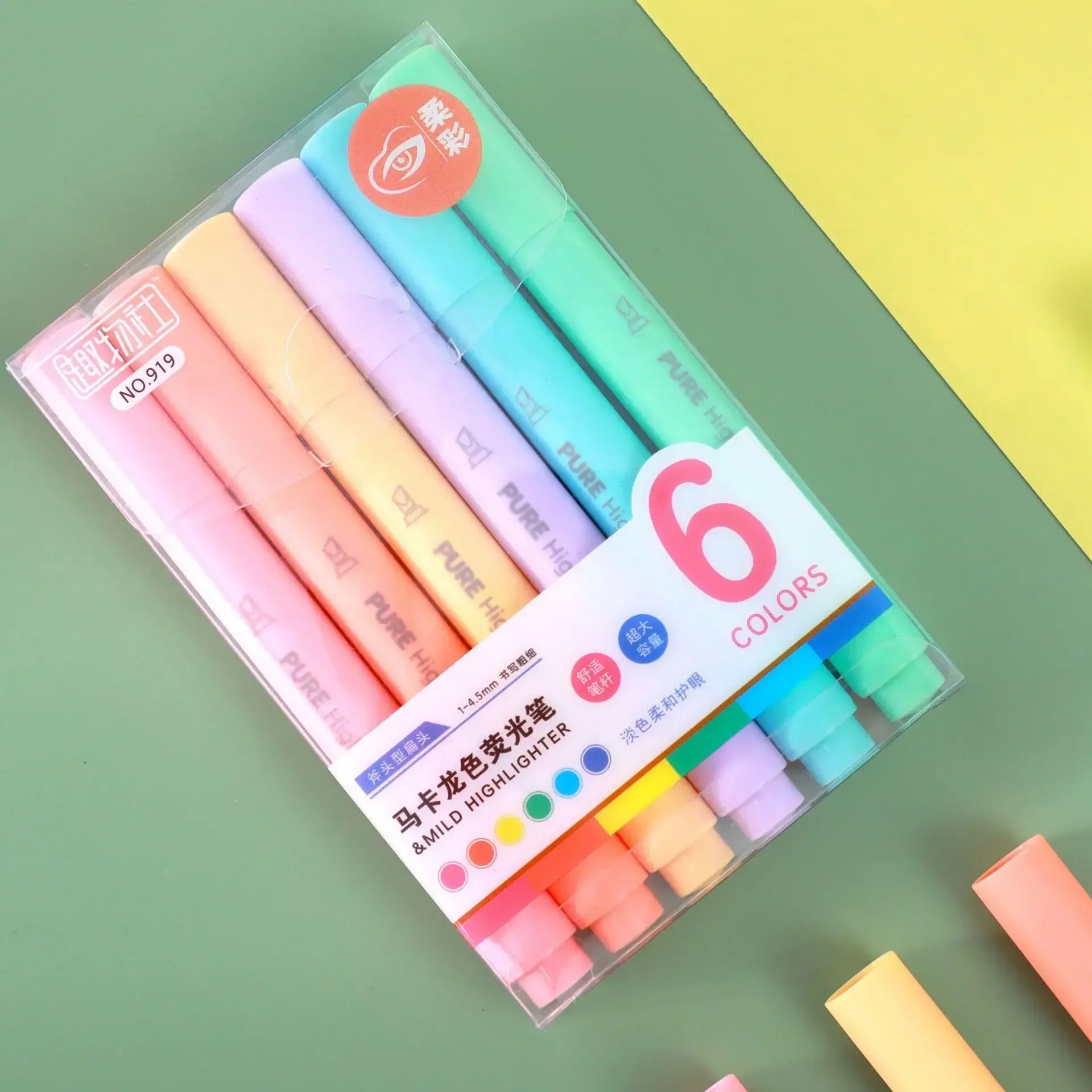 Buy The Best By Artsulli - Art is Long Life Short - 6Pcs/set Pastel Color Macaron Highlighter Pen Marker Pens Fluorescent Drawing