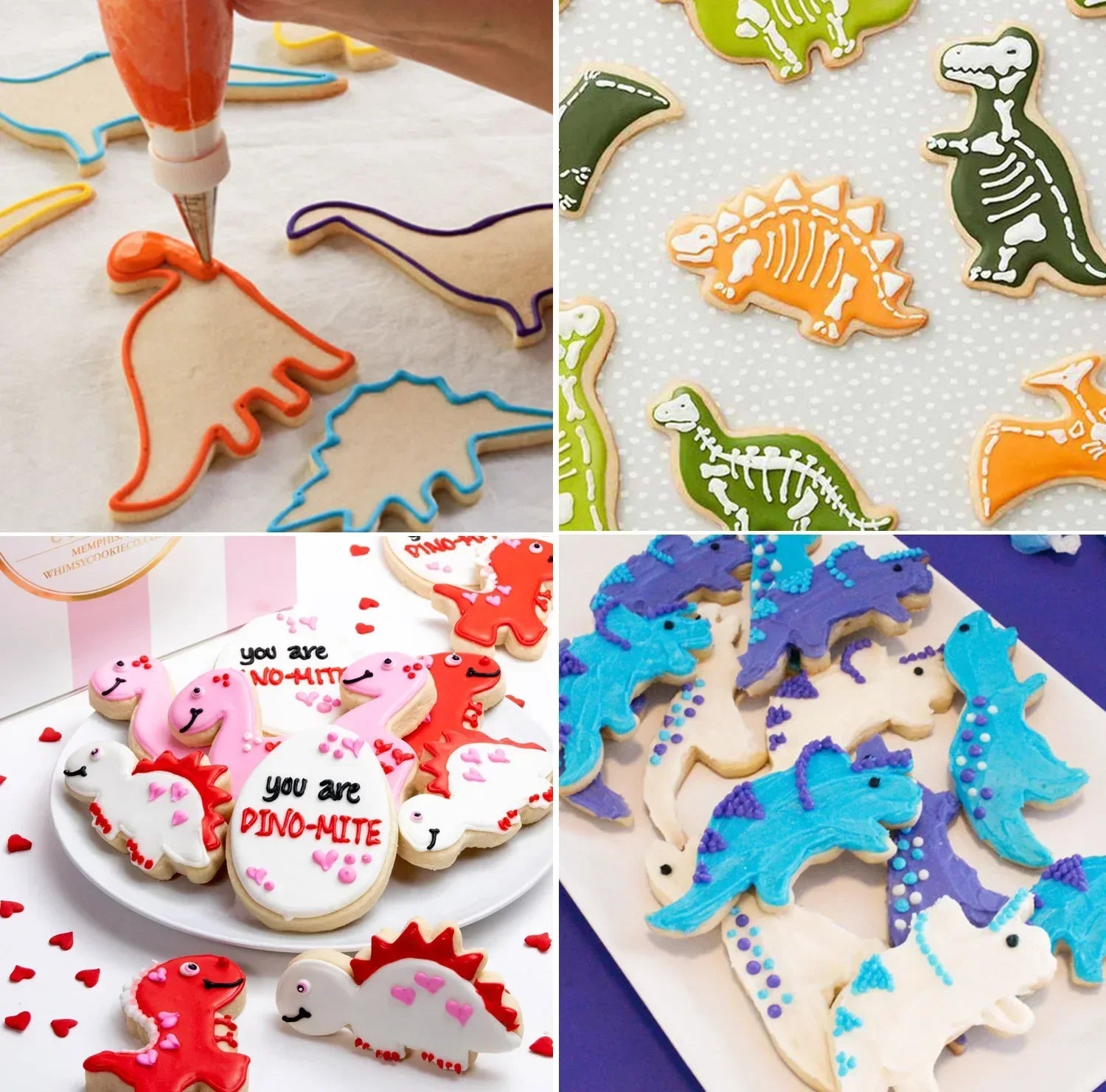 Buy The Best By Artsulli - Art is Long Life Short - 7pcs/set Stainless Dino Dinosaur Cookie Cutter Food Drawings Baking for Children Bake