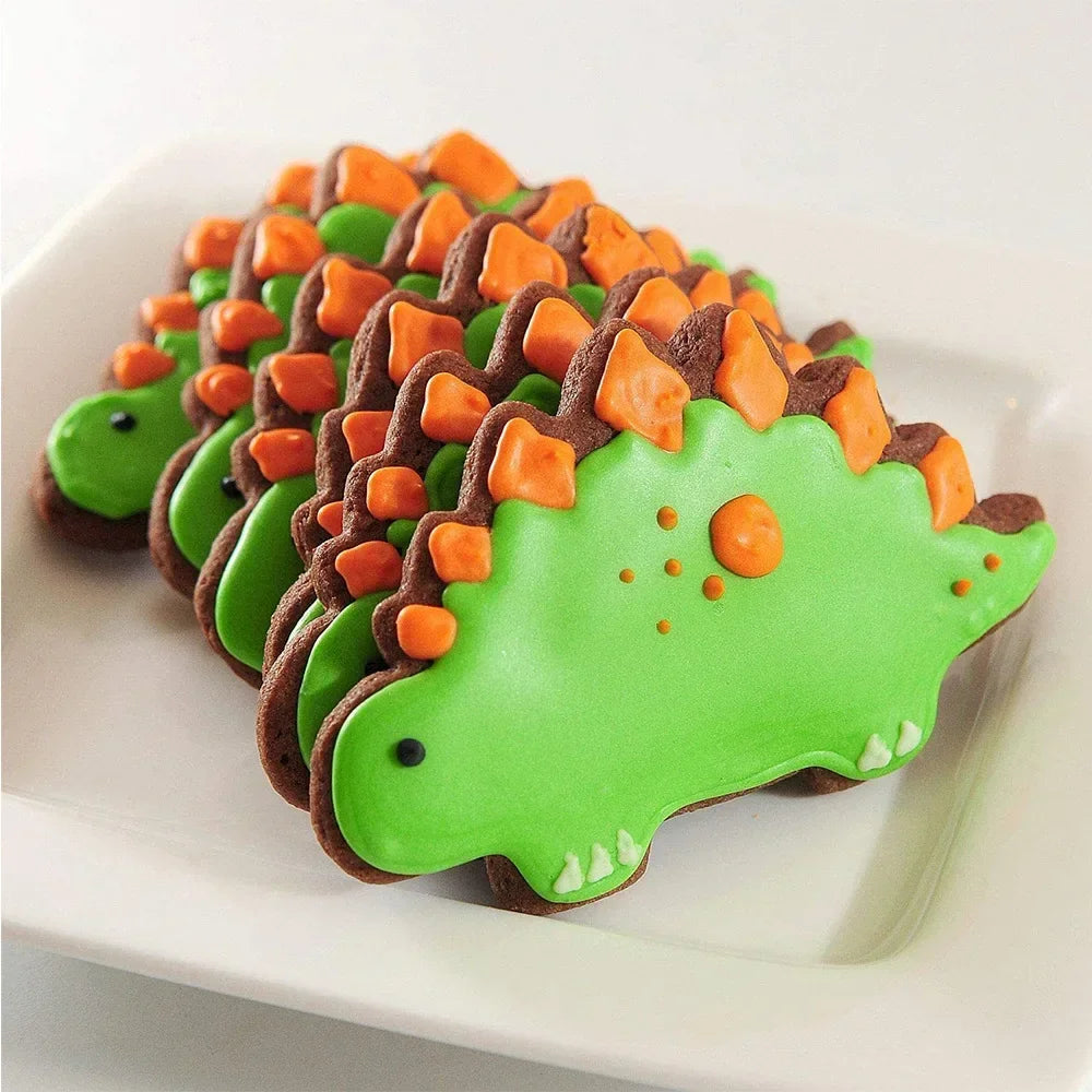 Buy The Best By Artsulli - Art is Long Life Short - 7pcs/set Stainless Dino Dinosaur Cookie Cutter Food Drawings Baking for Children Bake