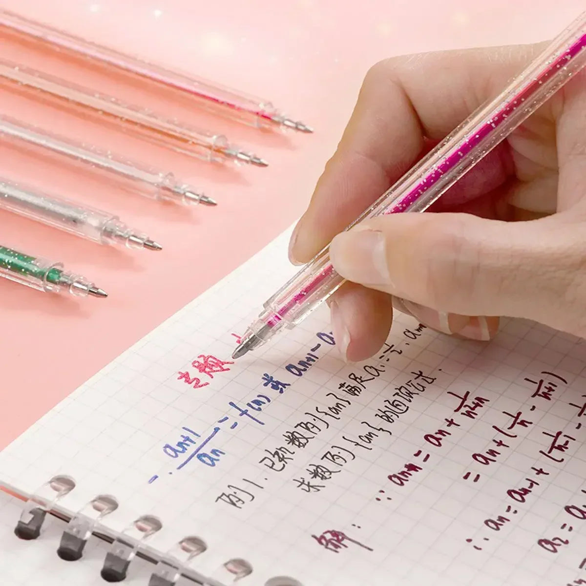 Buy The Best By Artsulli - Art is Long Life Short - 8/12/18 Colors Glitter Gel Pen Set Stationery Iitems 1.0mm Pens DIY Writing Drawing