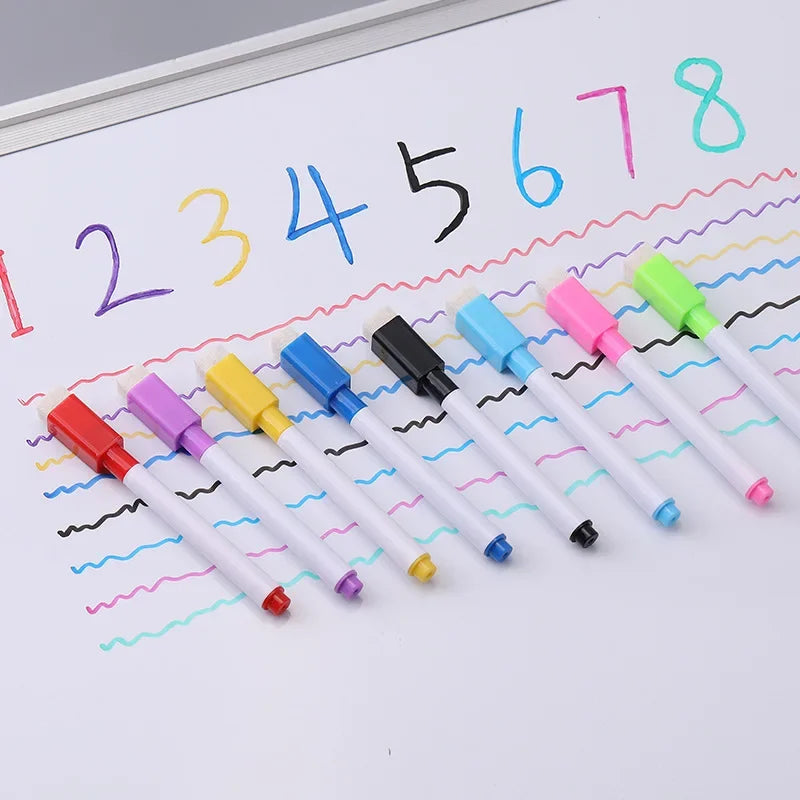 Buy The Best By Artsulli - Art is Long Life Short - 8PCS Erasable Whiteboard Markers Board Marker School Supplies CSB03 - 2026