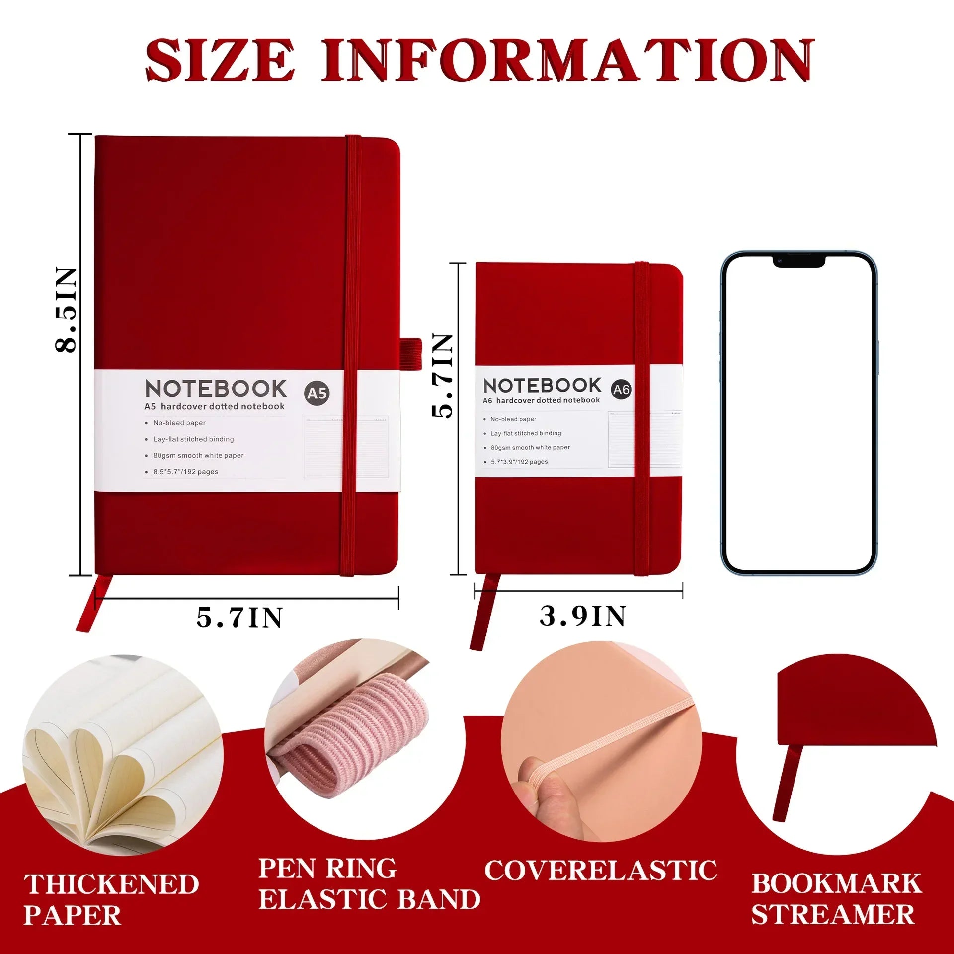Buy The Best By Artsulli - Art is Long Life Short - A5 Sketchbook Strap Notebook Small Note Book A6 Notebooks and Journals Stationery Diary