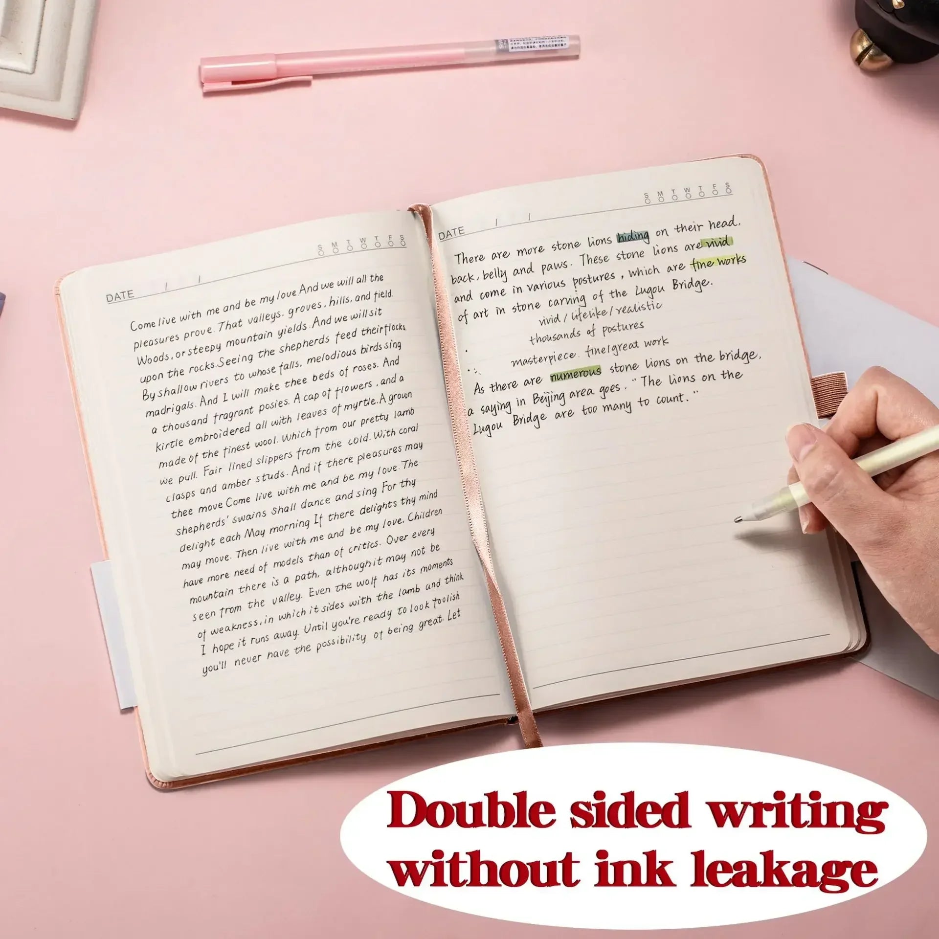 Buy The Best By Artsulli - Art is Long Life Short - A5 Sketchbook Strap Notebook Small Note Book A6 Notebooks and Journals Stationery Diary