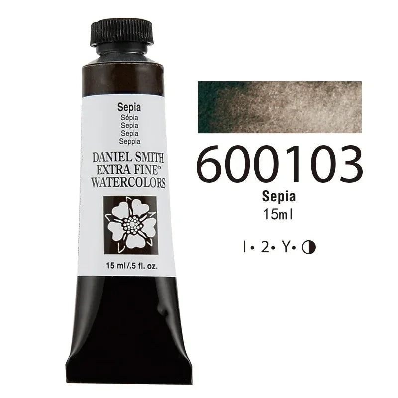 Buy The Best By Artsulli - Art is Long Life Short - American DANIEL SMITH Series 1 Natural Mineral Extra Fine Watercolor Piant 15ml Paint