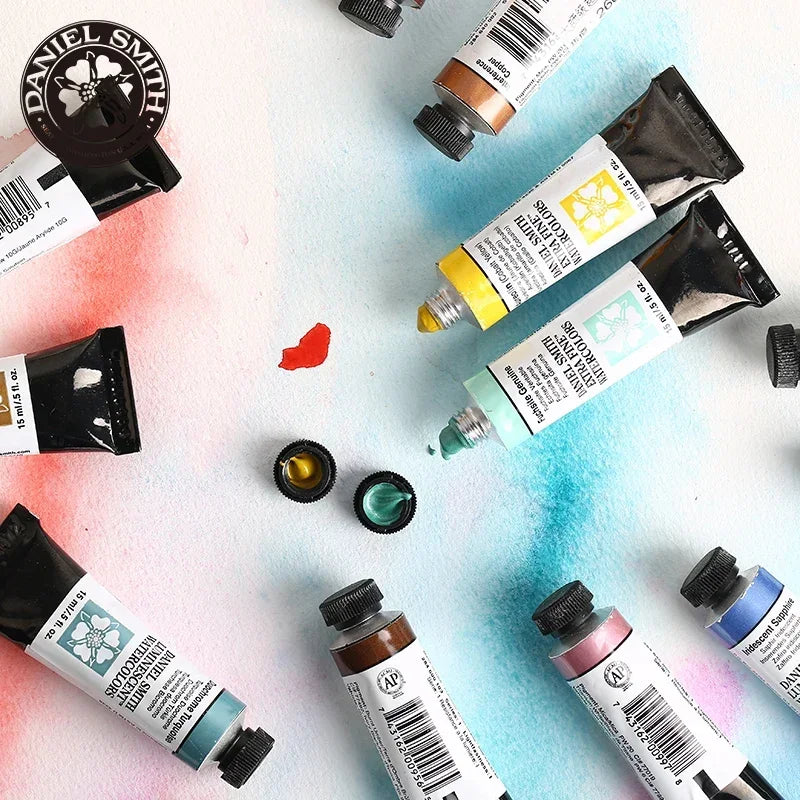 Buy The Best By Artsulli - Art is Long Life Short - American DANIEL SMITH Series 1 Natural Mineral Extra Fine Watercolor Piant 15ml Paint