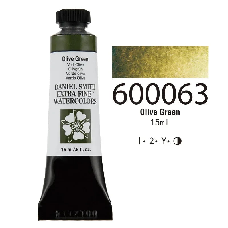 Buy The Best By Artsulli - Art is Long Life Short - American DANIEL SMITH Series 1 Natural Mineral Extra Fine Watercolor Piant 15ml Paint