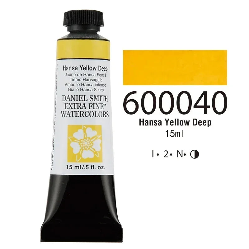 Buy The Best By Artsulli - Art is Long Life Short - American DANIEL SMITH Series 1 Natural Mineral Extra Fine Watercolor Piant 15ml Paint