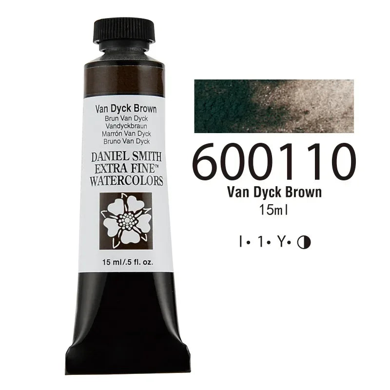 Buy The Best By Artsulli - Art is Long Life Short - American DANIEL SMITH Series 1 Natural Mineral Extra Fine Watercolor Piant 15ml Paint