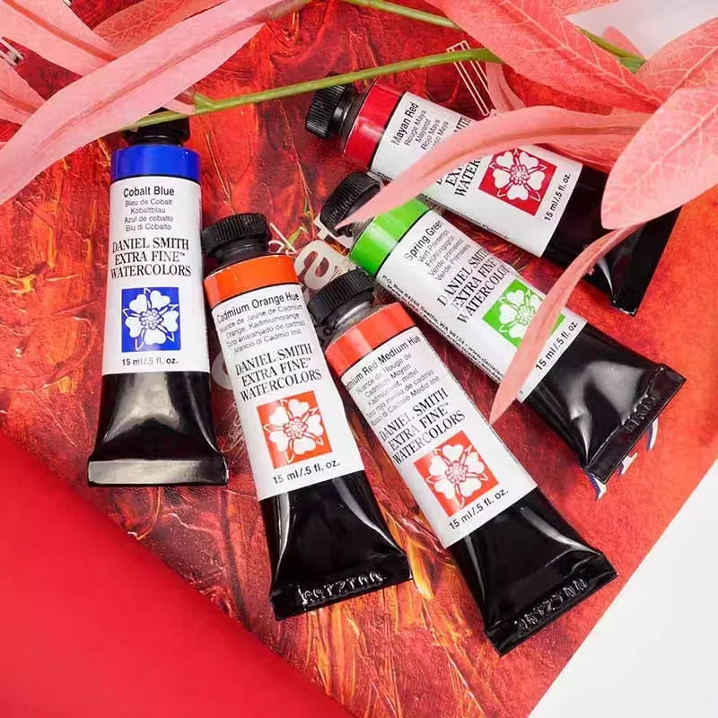 Buy The Best By Artsulli - Art is Long Life Short - American DANIEL SMITH Series2 Natural Mineral Extra Fine Watercolor Piant 15ml Tubes