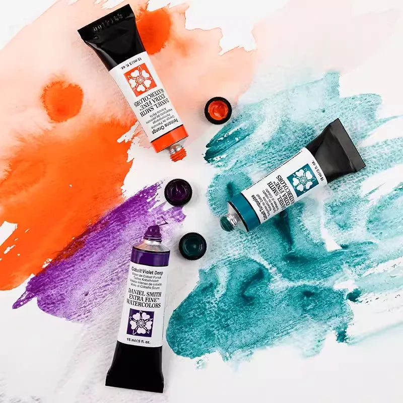 Buy The Best By Artsulli - Art is Long Life Short - American DANIEL SMITH Series2 Natural Mineral Extra Fine Watercolor Piant 15ml Tubes