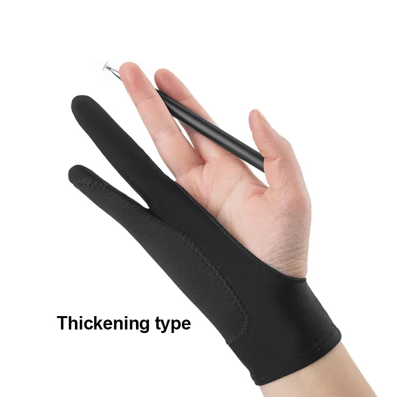 Buy The Best By Artsulli - Art is Long Life Short - Anti-touch Painting Gloves Two-Finger Drawing for iPad Tablet Digital Board Touch