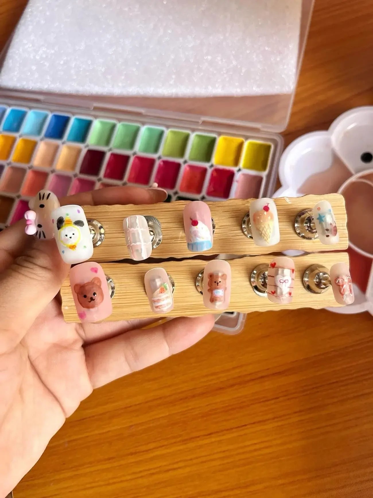 Buy The Best By Artsulli - Art is Long Life Short - Artist watercolor paint 130/98/60/24 colors art set professional drawing pigment
