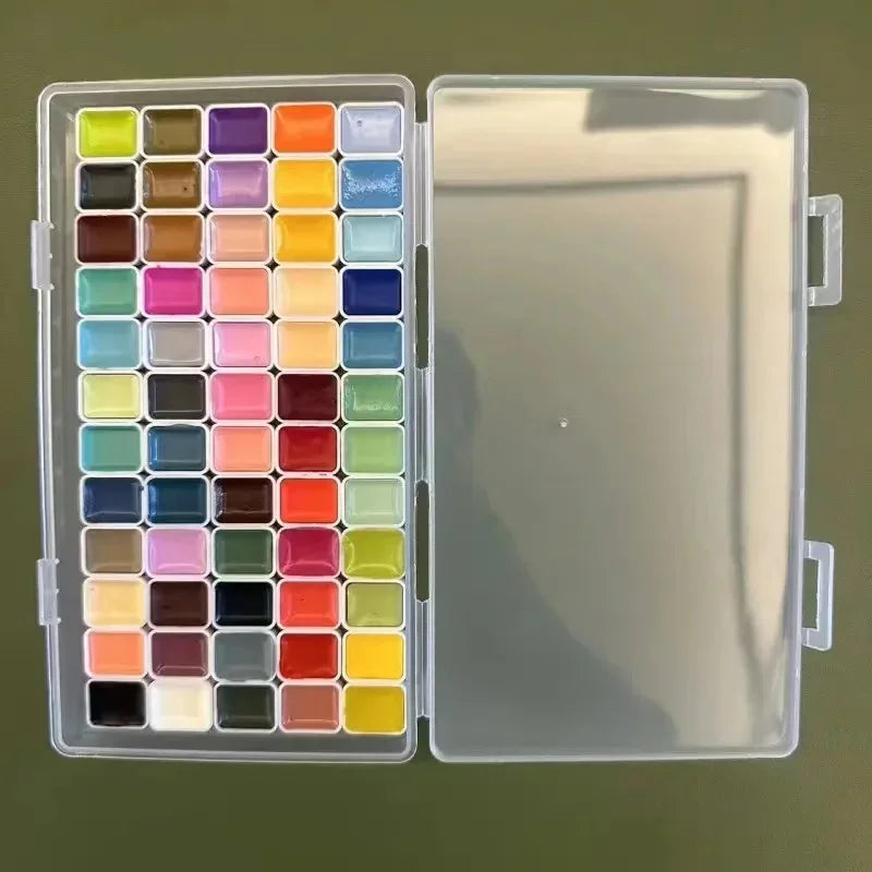 Buy The Best By Artsulli - Art is Long Life Short - Artist watercolor paint 130/98/60/24 colors art set professional drawing pigment