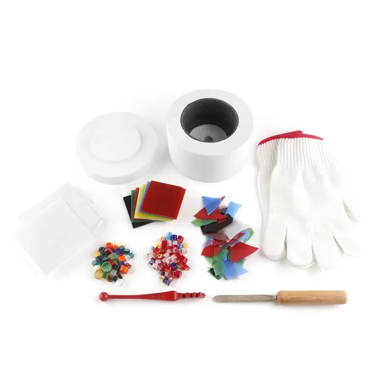Buy The Best By Artsulli - Art is Long Life Short - Arts crafts sewing DIY jewelry manual making large microwave kiln set fusing glass