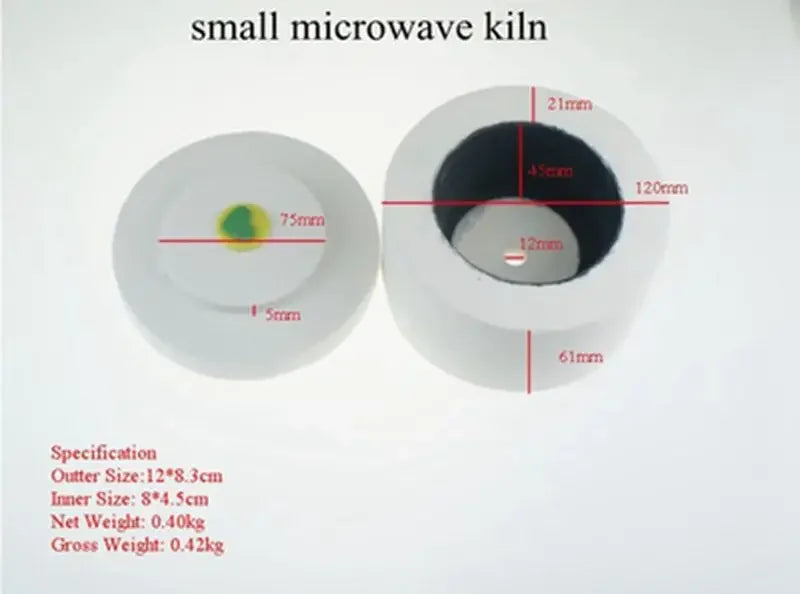 Buy The Best By Artsulli - Art is Long Life Short - Arts crafts sewing DIY jewelry manual making large microwave kiln set fusing glass