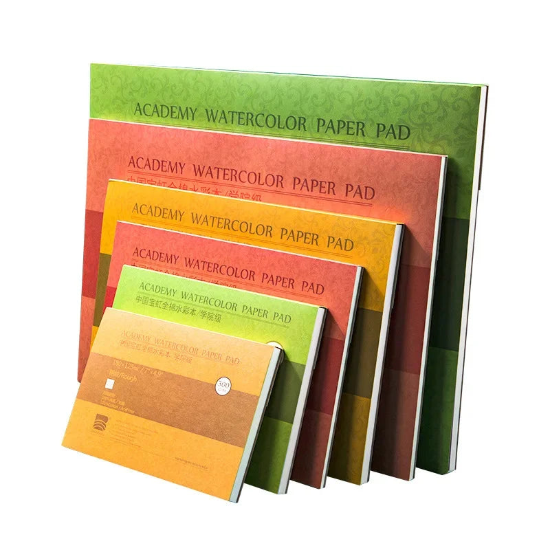 Buy The Best By Artsulli - Art is Long Life Short - Baohong Academy Watercolor Book 100% Cotton Sketchbook 300g Drawing Paper 32K 16K 8K