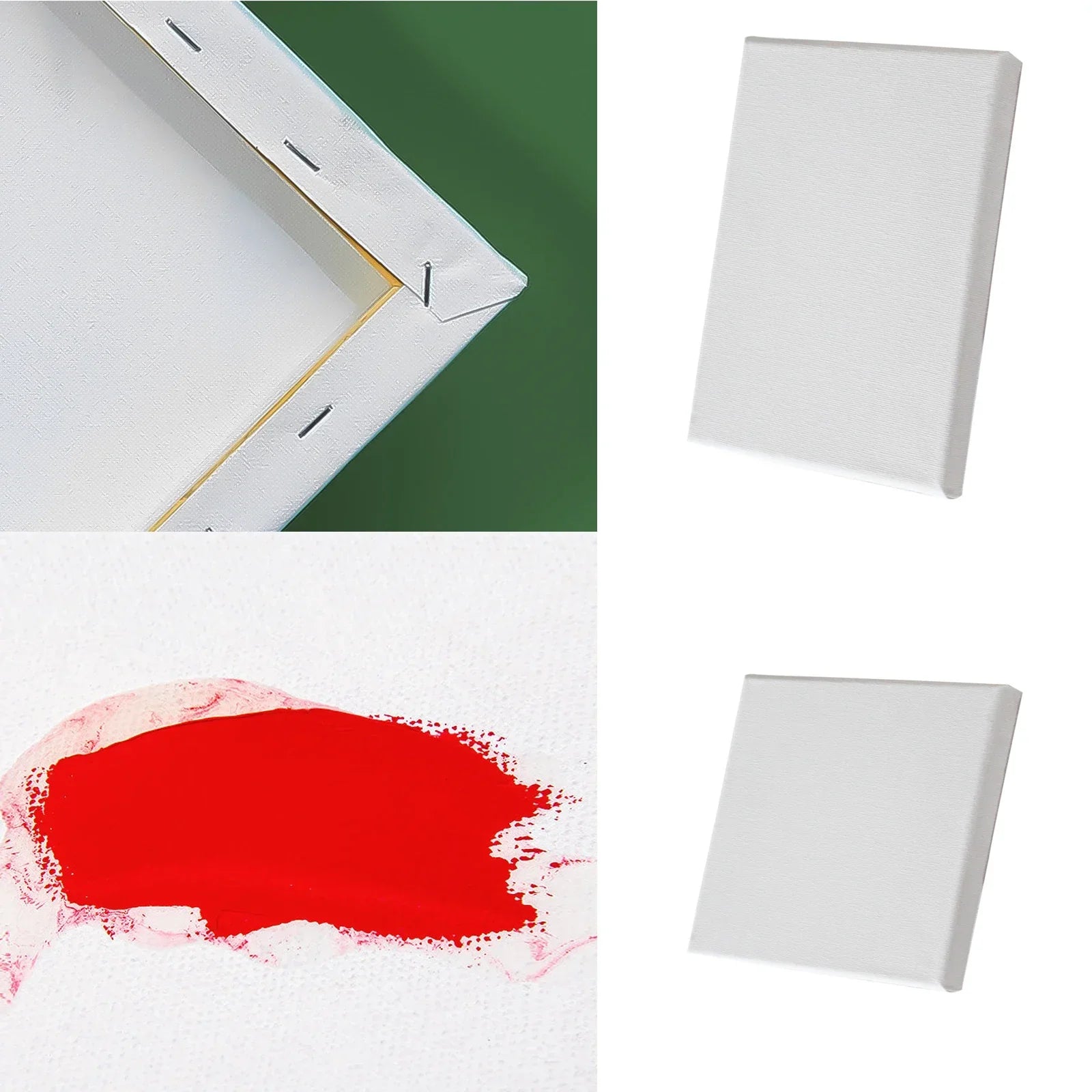 Buy The Best By Artsulli - Art is Long Life Short - Blank Canvas Board Oil Painting Frame 15*15/20*30cm Stretched Drawing Acrylic Gouache