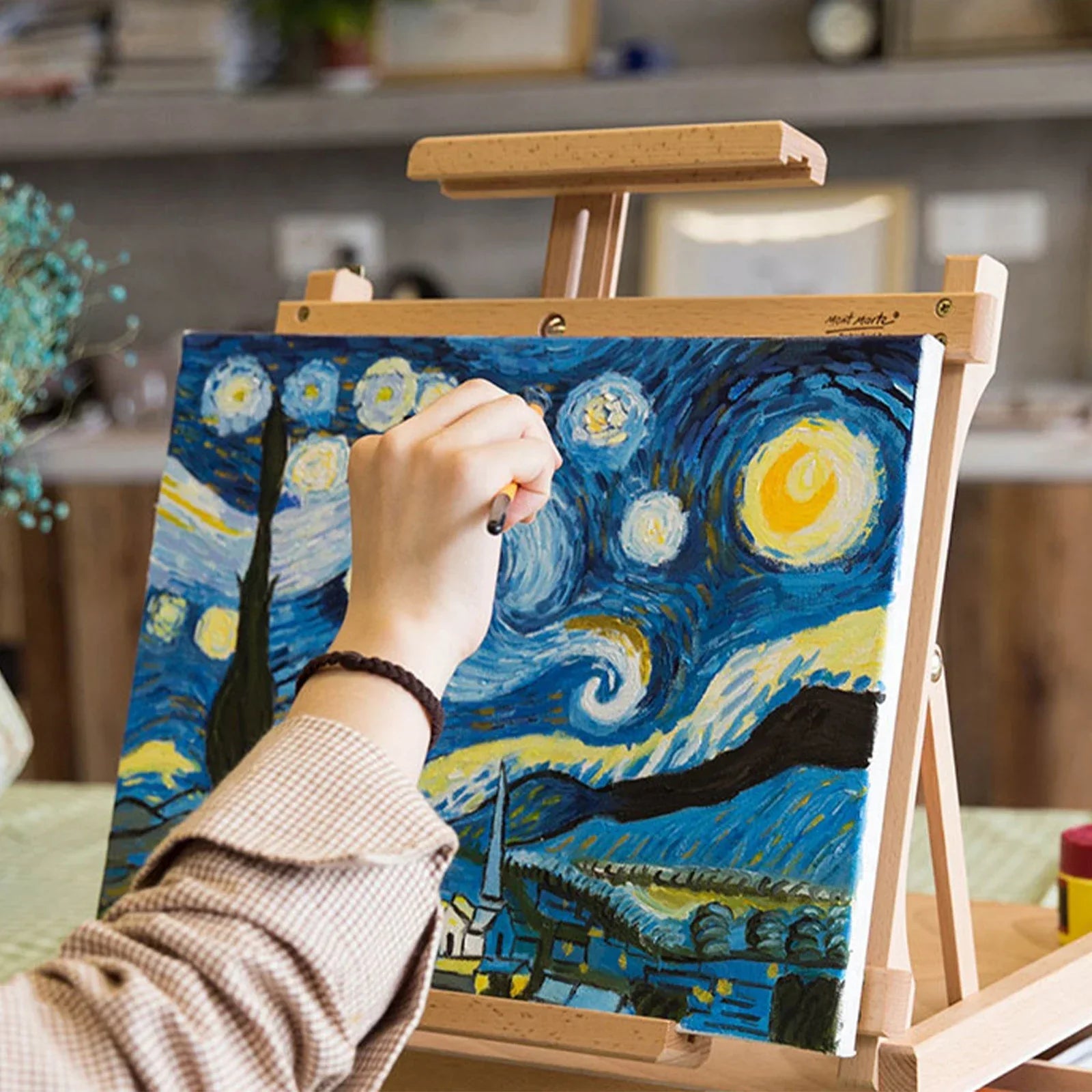 Buy The Best By Artsulli - Art is Long Life Short - Blank Canvas Board Oil Painting Frame 15*15/20*30cm Stretched Drawing Acrylic Gouache