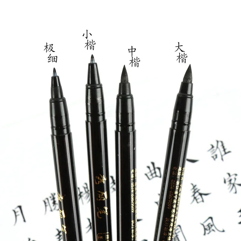Buy The Best By Artsulli - Art is Long Life Short - Brush Lettering Pens Set Black Ink Refillable Calligraphy Pen Markers Writing Office