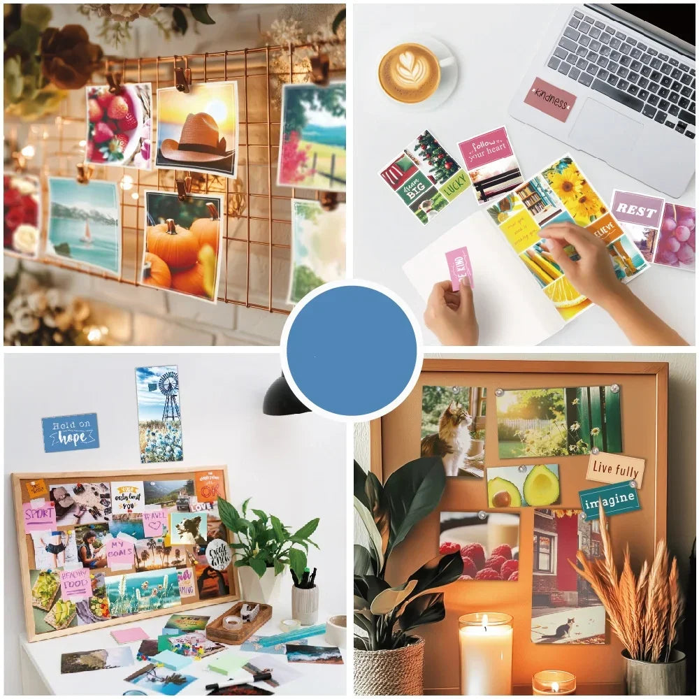 Buy The Best By Artsulli - Art is Long Life Short - Bview Vision Board Kit: Dream Inspiration Stickers Cutouts & Book for Goal Setting