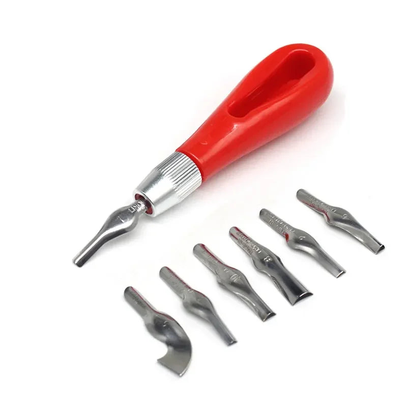Buy The Best By Artsulli - Art is Long Life Short - Carving Tool Practical Beginner DIY Portable ABS LInoleum Cutter Supplies Ergonomic