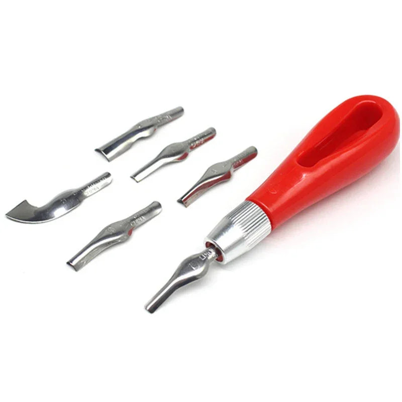 Buy The Best By Artsulli - Art is Long Life Short - Carving Tool Practical Beginner DIY Portable ABS LInoleum Cutter Supplies Ergonomic