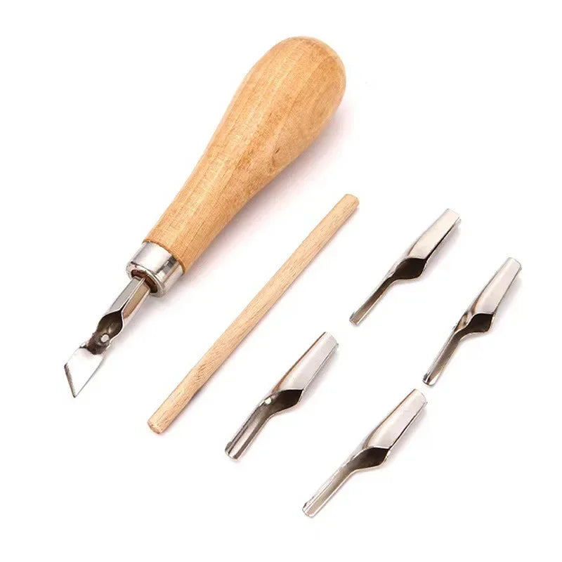 Buy The Best By Artsulli - Art is Long Life Short - Carving Tool Practical Beginner DIY Portable ABS LInoleum Cutter Supplies Ergonomic