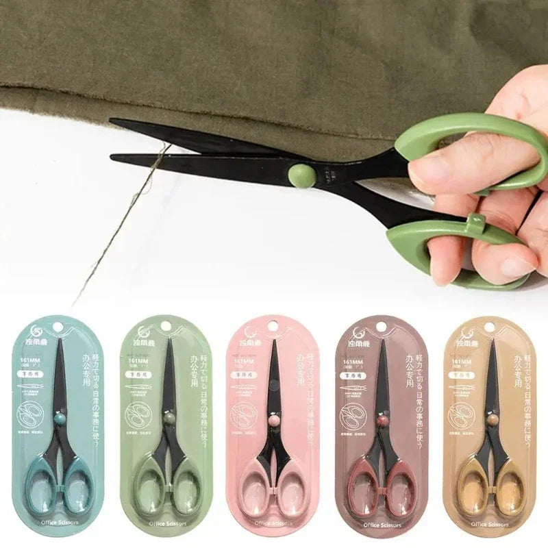 Buy The Best By Artsulli - Art is Long Life Short - Color Scissor Stainless Steel Blade Safe Design Paper Cutting Scissors for Fine Diary