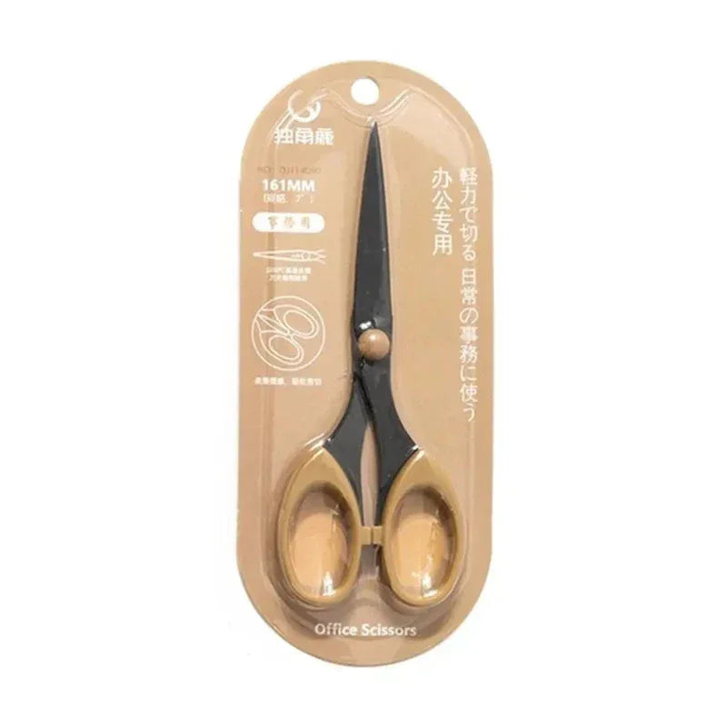 Buy The Best By Artsulli - Art is Long Life Short - Color Scissor Stainless Steel Blade Safe Design Paper Cutting Scissors for Fine Diary