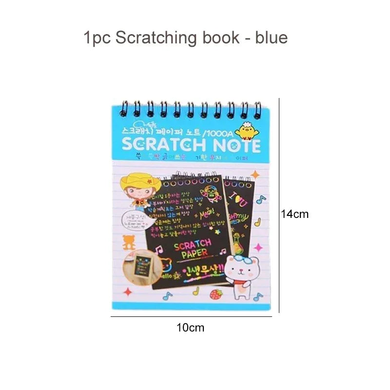 Buy The Best By Artsulli - Art is Long Life Short - Colorful Scratch Paper Drawing Template Office Educational Supplies Teaching Aids
