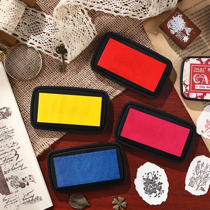 Buy The Best By Artsulli - Art is Long Life Short - Colorfull Multicolor Ink Pad Planner Stamps Scrapbook Student Supplies Self Stamp