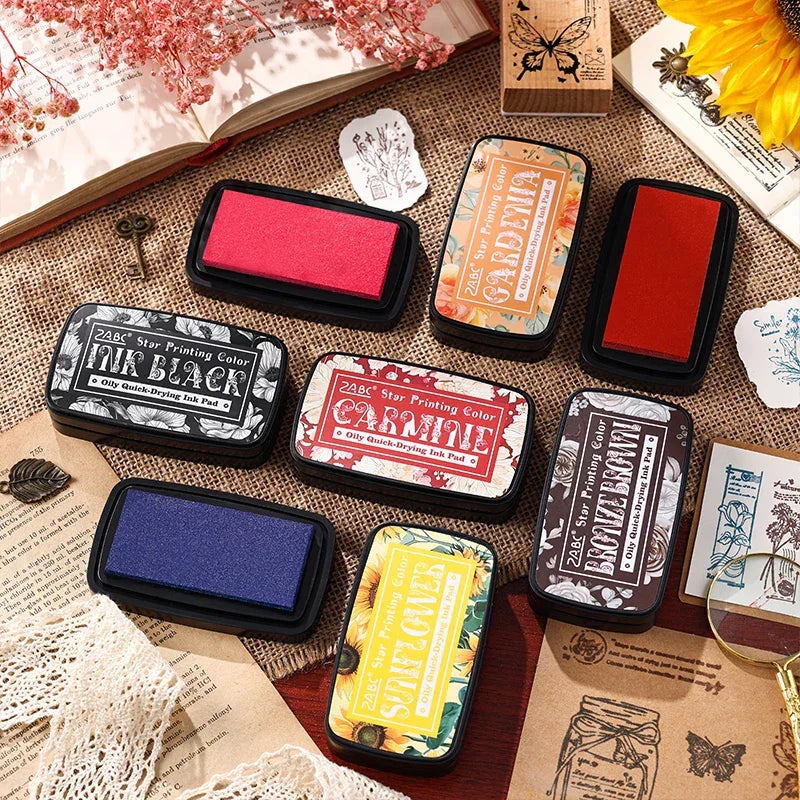 Buy The Best By Artsulli - Art is Long Life Short - Colorfull Multicolor Ink Pad Planner Stamps Scrapbook Student Supplies Self Stamp