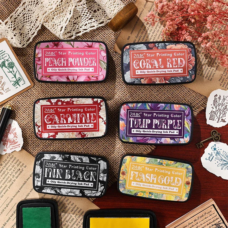 Buy The Best By Artsulli - Art is Long Life Short - Colorfull Multicolor Ink Pad Planner Stamps Scrapbook Student Supplies Self Stamp