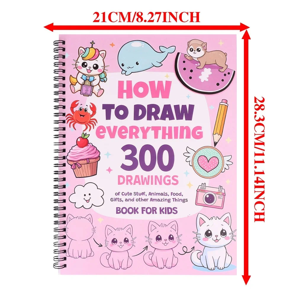 Buy The Best By Artsulli - Art is Long Life Short - Coloring Book - How To Draw Everything: 300 Drawings of Cute Stuff Step-by-Step Simple