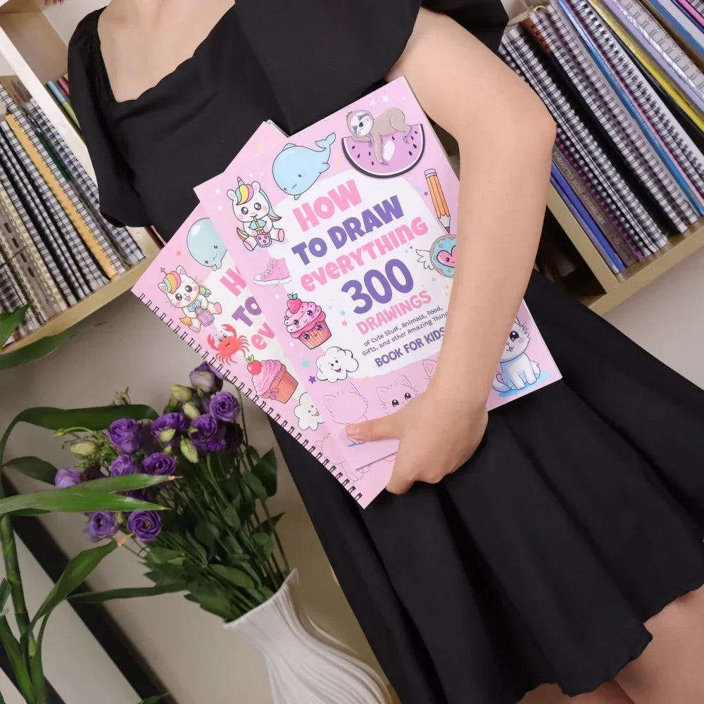 Buy The Best By Artsulli - Art is Long Life Short - Coloring Book - How To Draw Everything: 300 Drawings of Cute Stuff Step-by-Step Simple