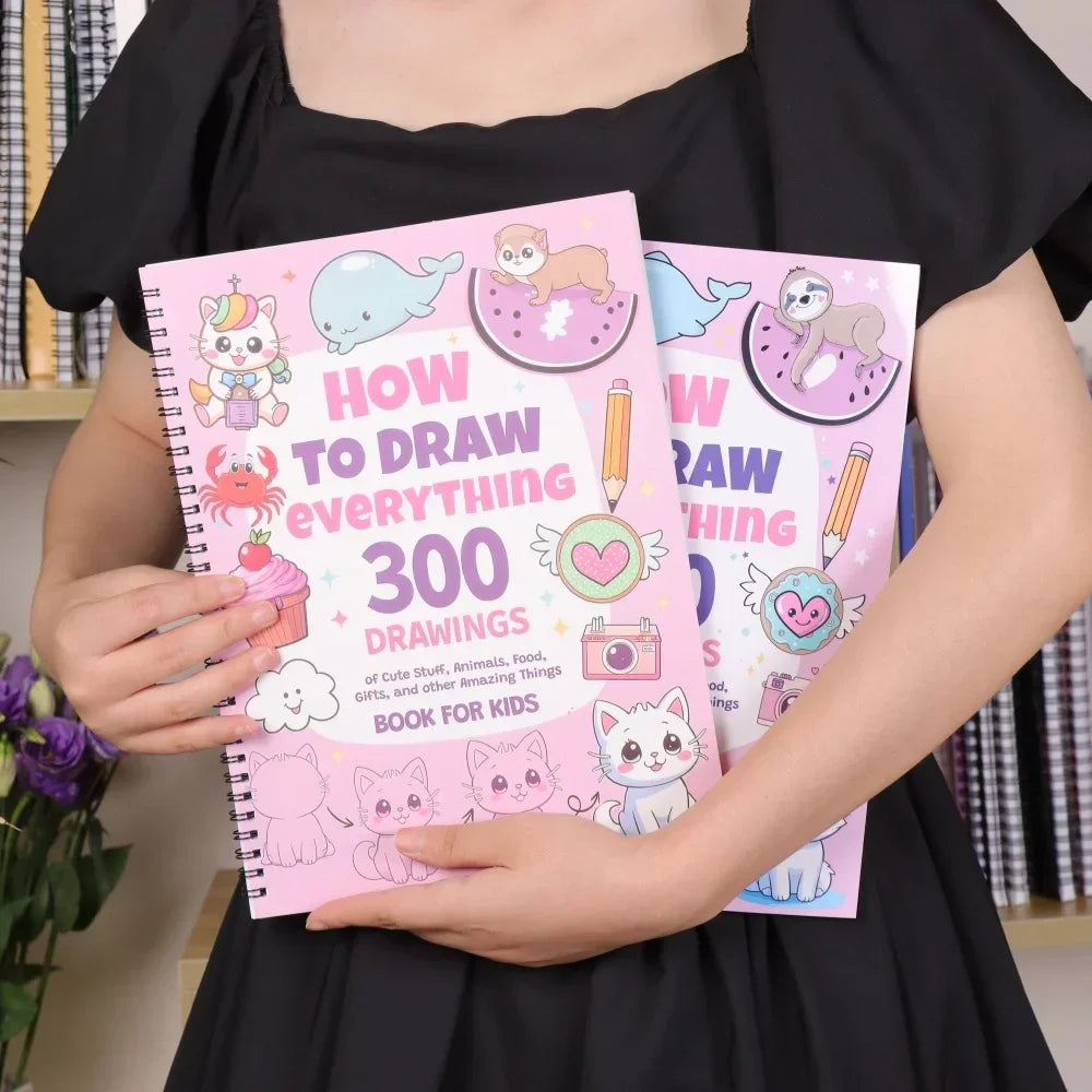 Buy The Best By Artsulli - Art is Long Life Short - Coloring Book - How To Draw Everything: 300 Drawings of Cute Stuff Step-by-Step Simple
