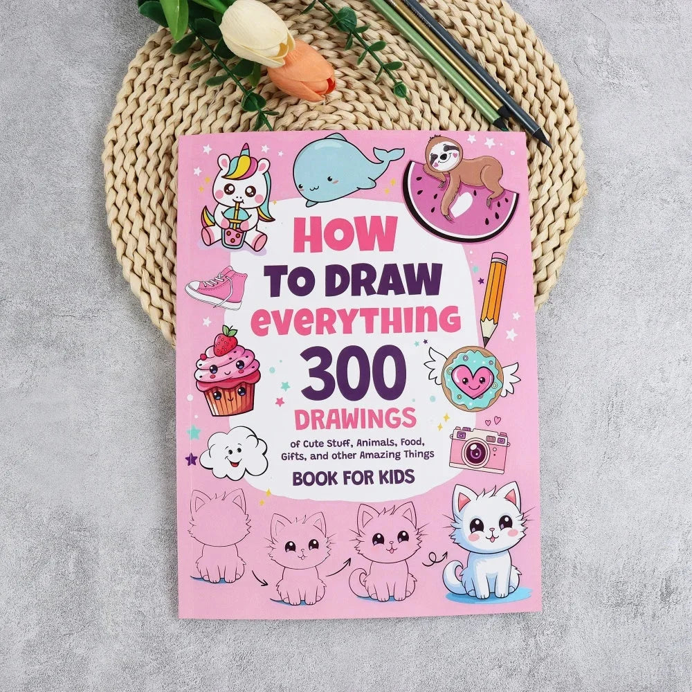 Buy The Best By Artsulli - Art is Long Life Short - Coloring Book - How To Draw Everything: 300 Drawings of Cute Stuff Step-by-Step Simple